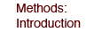 Methods-Introduction